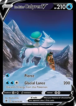 Ice Rider Calyrex V, TG14/TG30