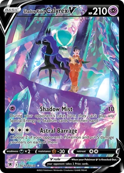 Shadow Rider Calyrex V, TG17/TG30