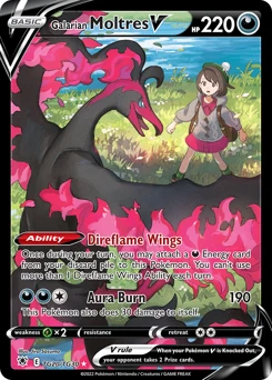 Galarian Moltres V, TG20/TG30