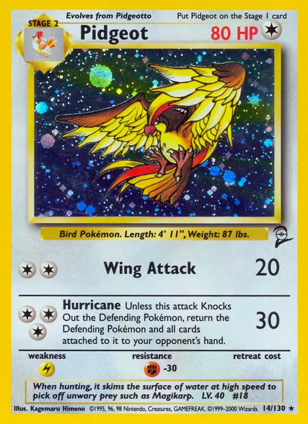 Pidgeot, 014/130