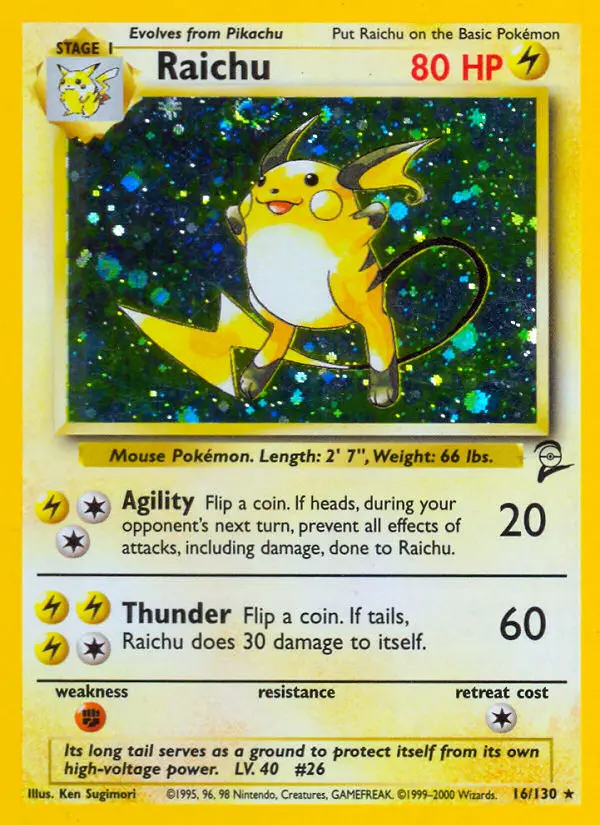 Raichu, 016/130