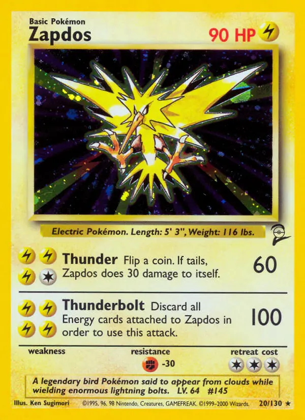 Zapdos, 020/130