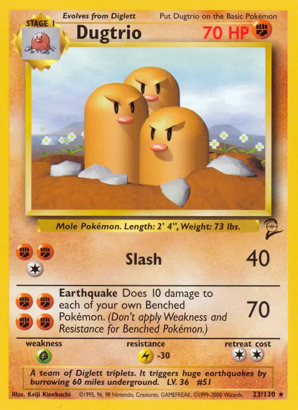 Dugtrio, 023/130