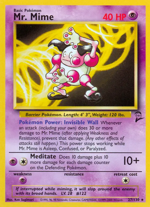 Mr. Mime, 027/130
