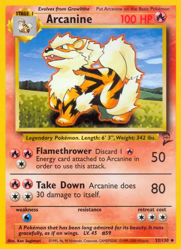 Arcanine, 033/130