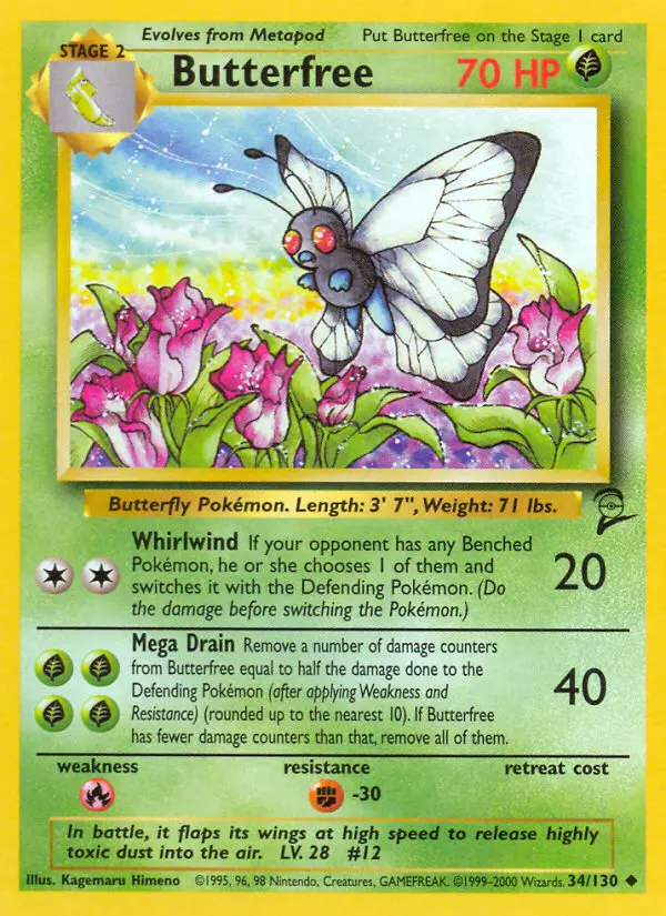 Butterfree, 034/130