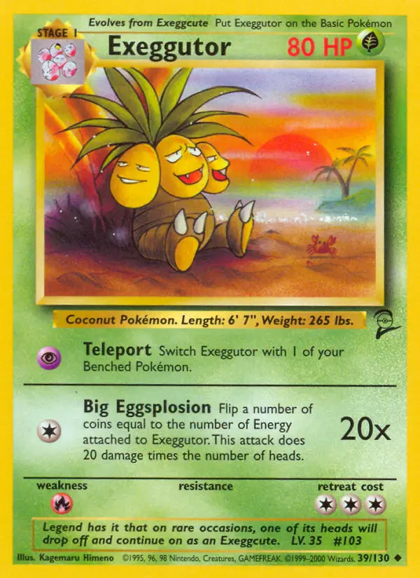 Exeggutor, 039/130