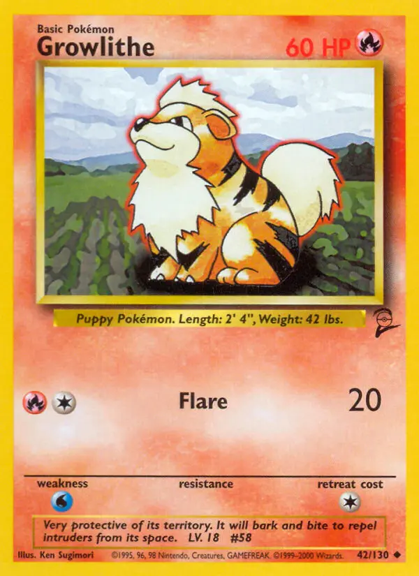 Growlithe, 042/130