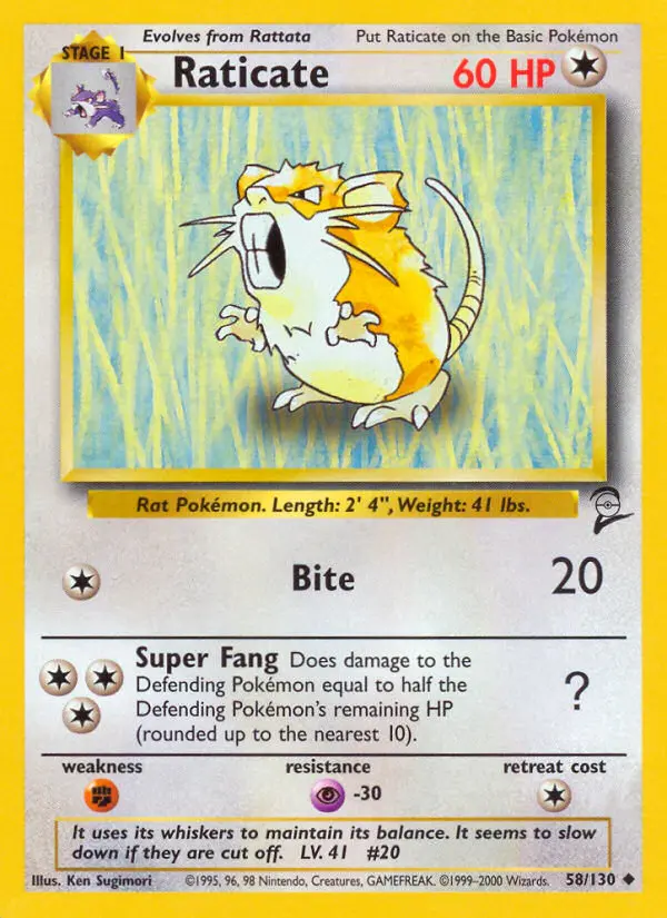 Raticate, 058/130