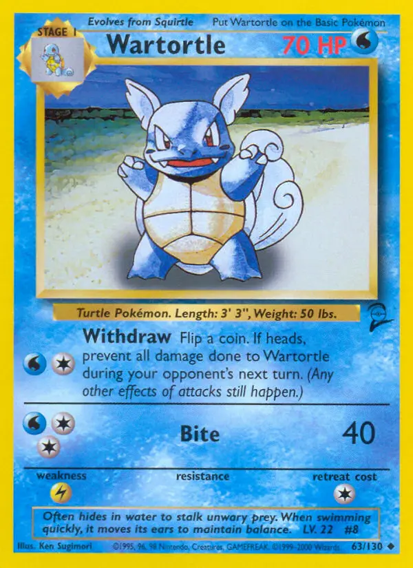 Wartortle, 063/130