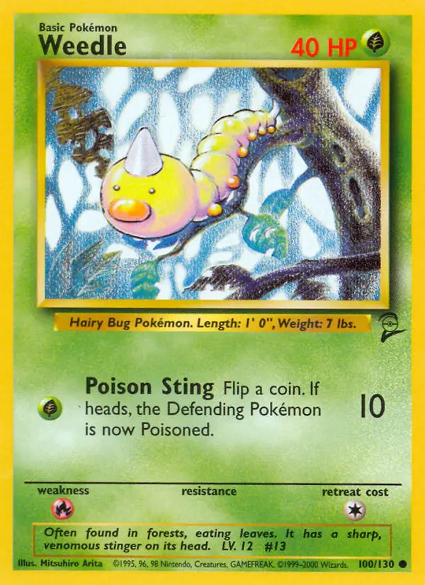 Weedle, 100/130