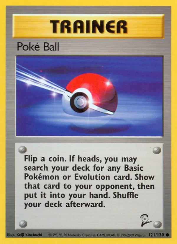 Poké Ball, 121/130