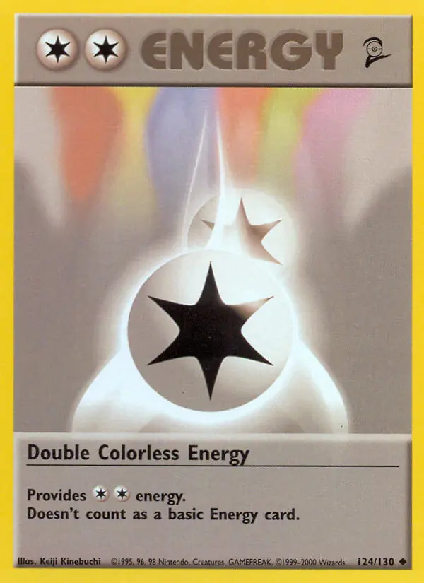 Double Colorless Energy, 124/130