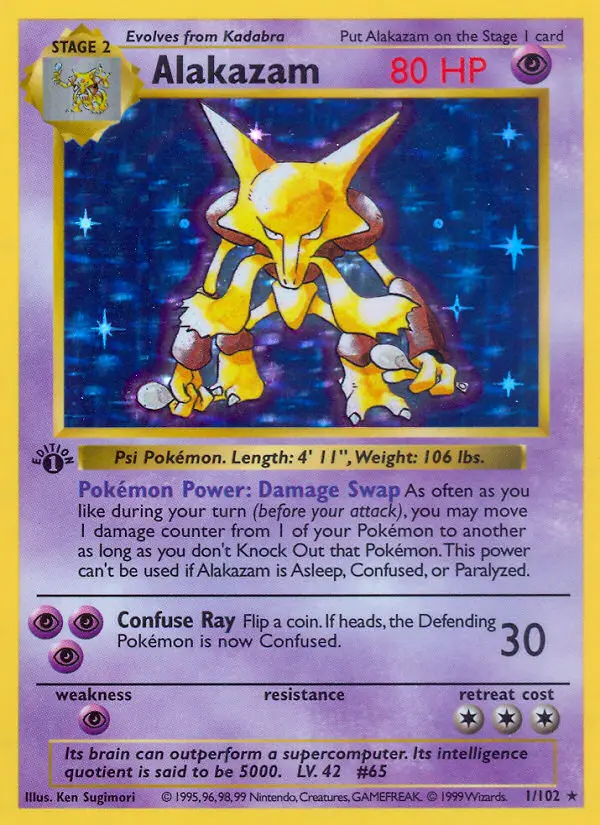 Alakazam, 001/102