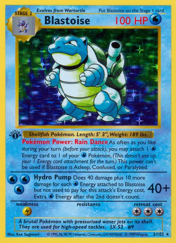 Blastoise, 002/102