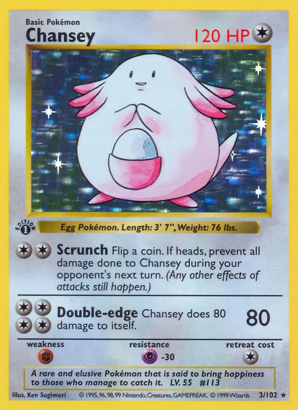 Chansey, 003/102