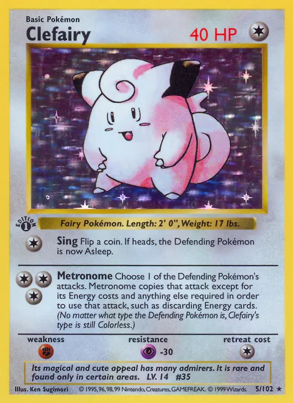 Clefairy, 005/102