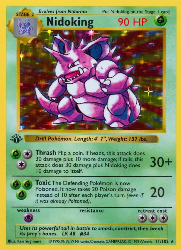 Nidoking, 011/102