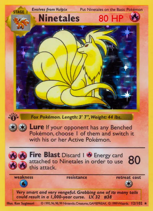 Ninetales, 012/102