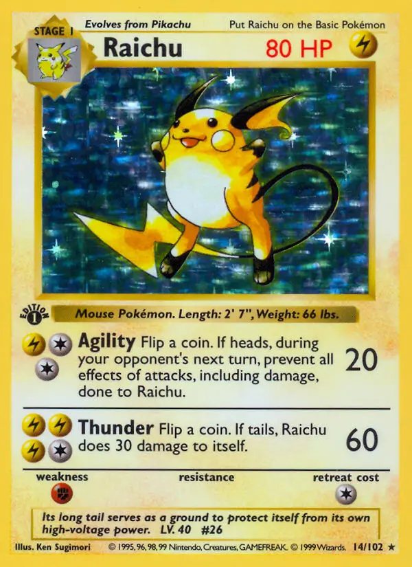 Raichu, 014/102
