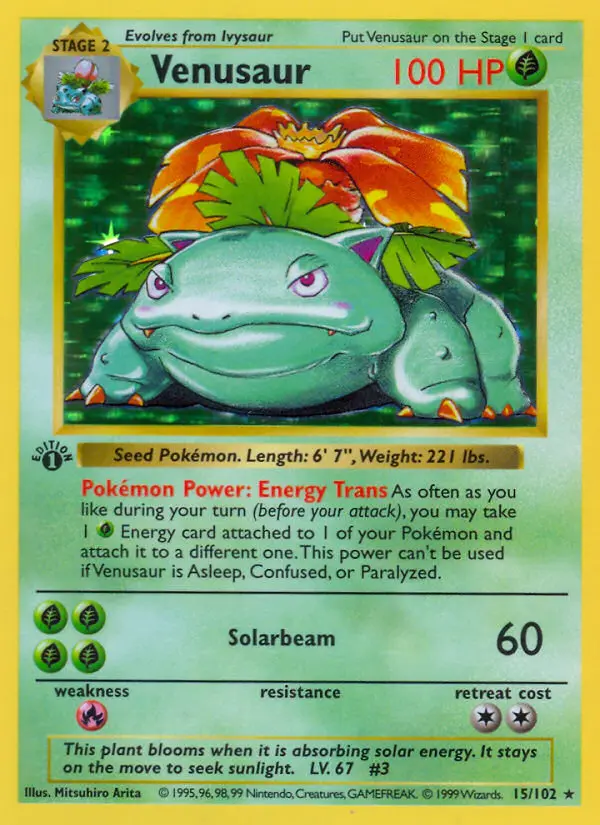 Venusaur, 015/102