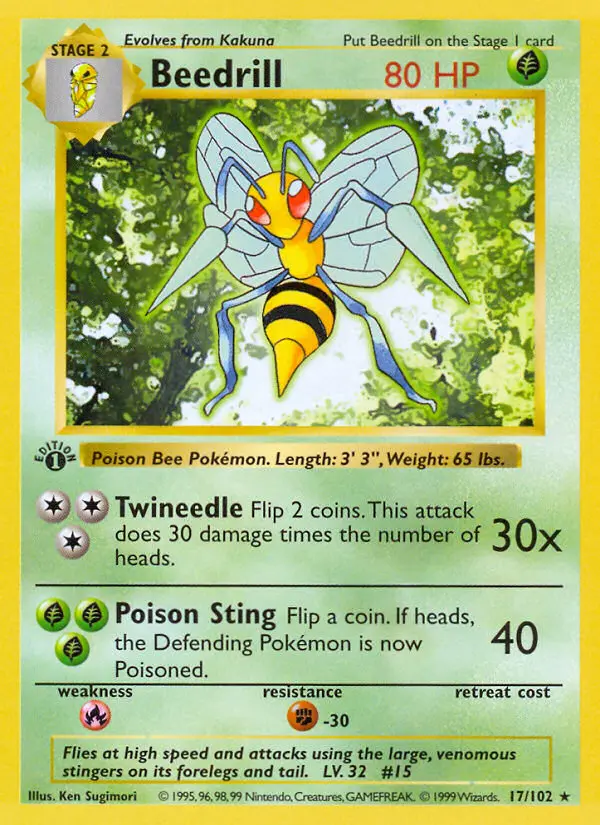 Beedrill, 017/102