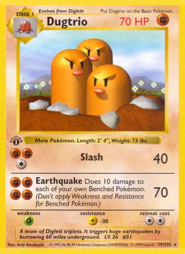 Dugtrio, 019/102