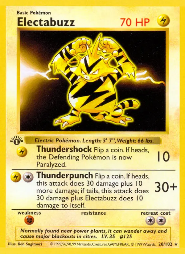 Electabuzz, 020/102