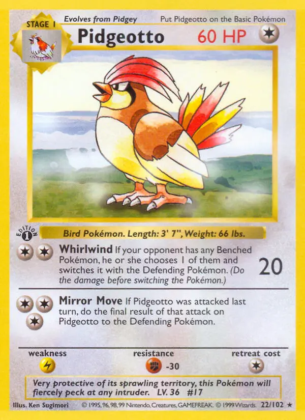 Pidgeotto, 022/102
