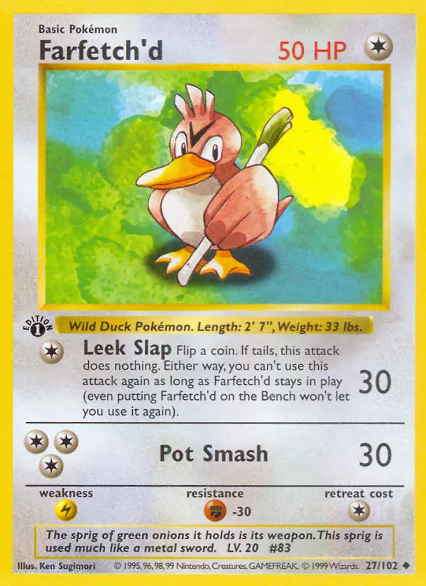Farfetch'd, 027/102