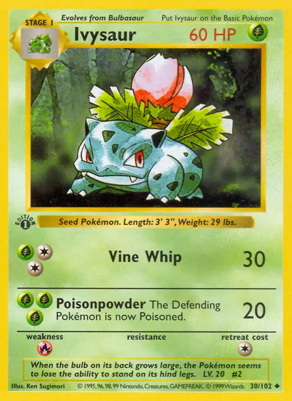 Ivysaur, 030/102