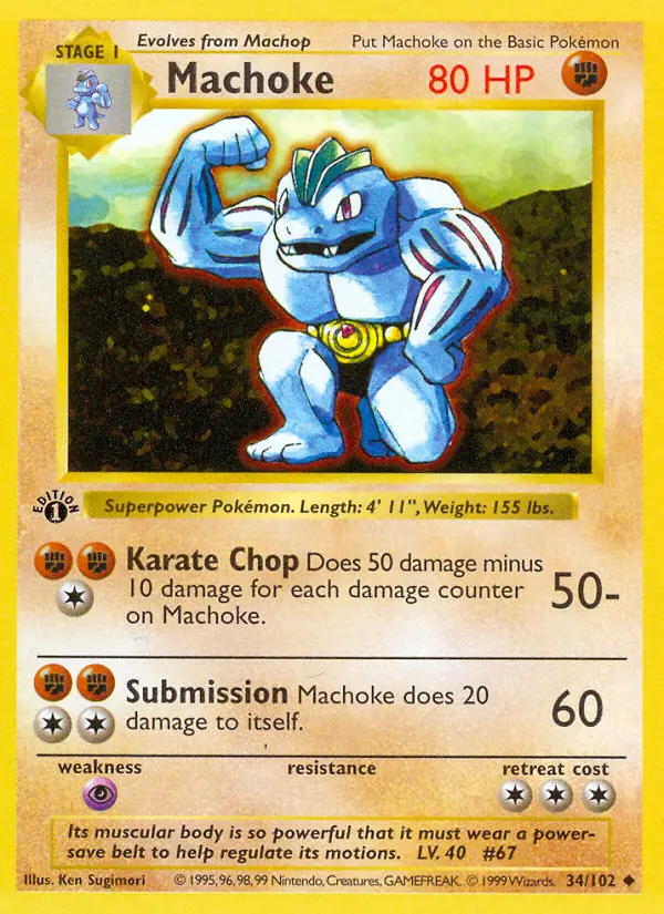 Machoke, 034/102