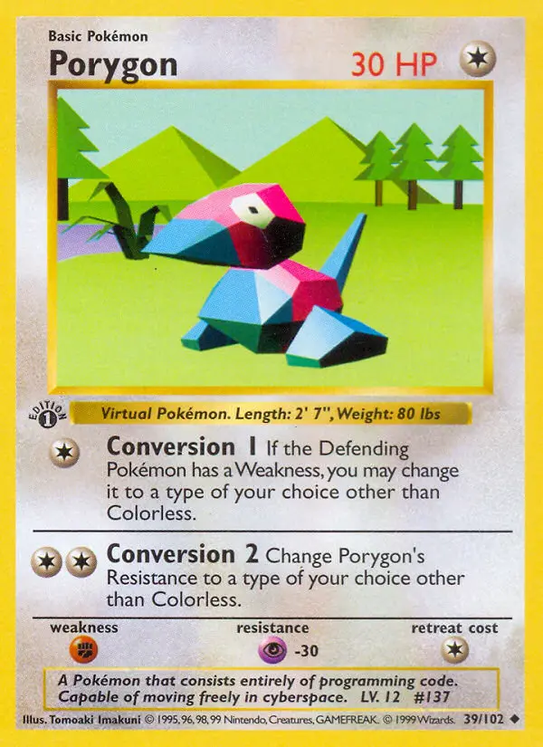 Porygon, 039/102