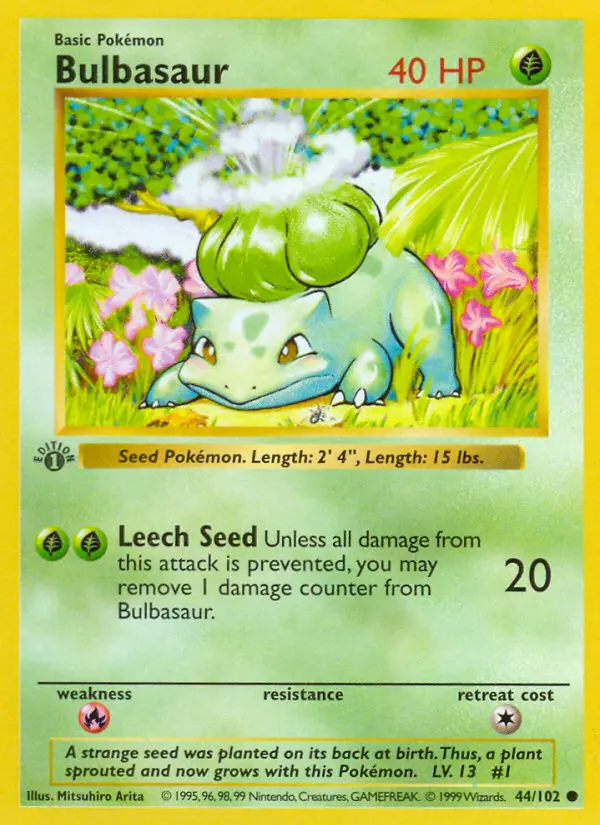 Bulbasaur, 044/102