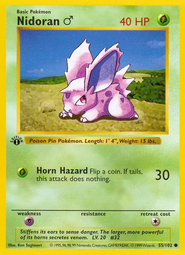 Nidoran♂, 055/102