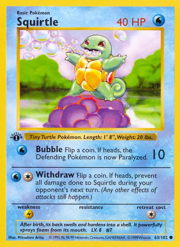 Squirtle, 063/102