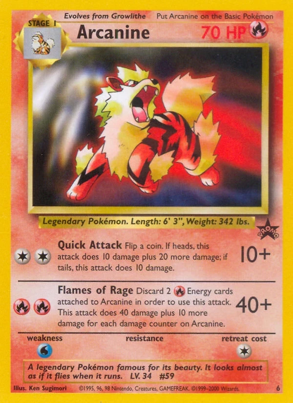 Arcanine, 006/053