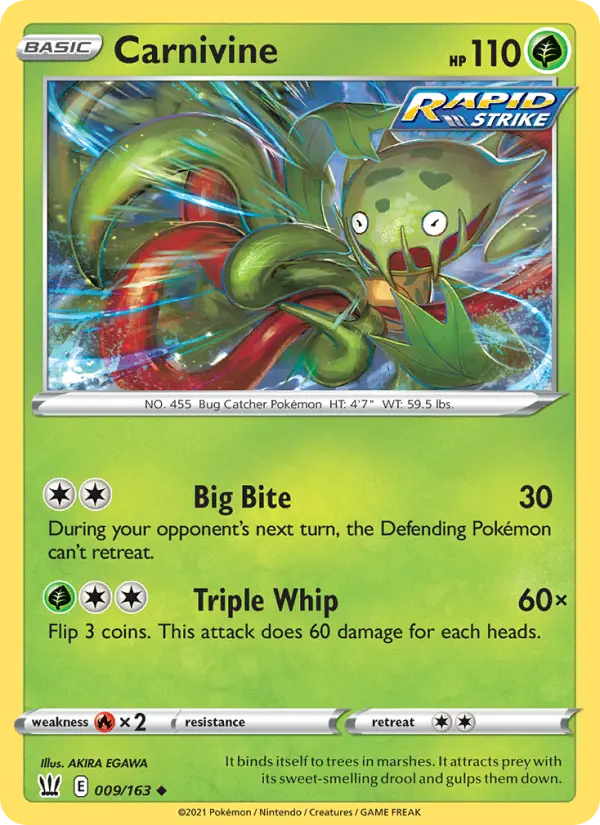 Carnivine, 009/163