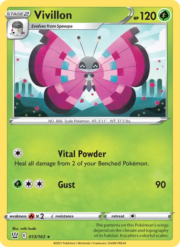 Vivillon, 013/163