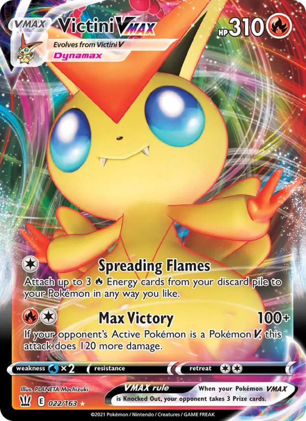 Victini VMAX, 022/163