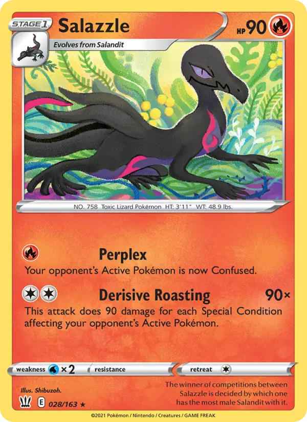 Salazzle, 028/163