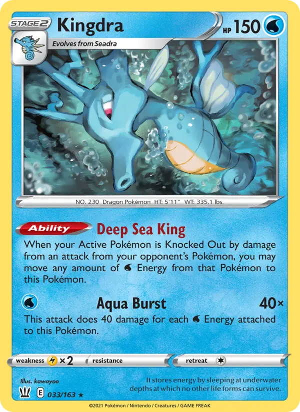 Kingdra, 033/163