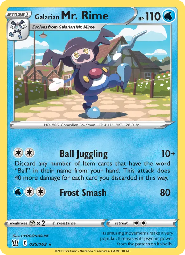 Galarian Mr. Rime, 035/163