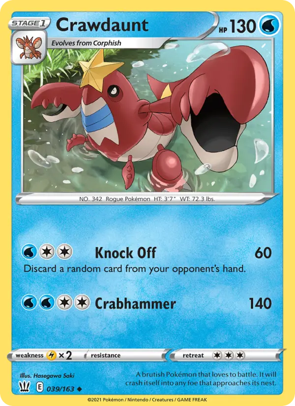 Crawdaunt, 039/163