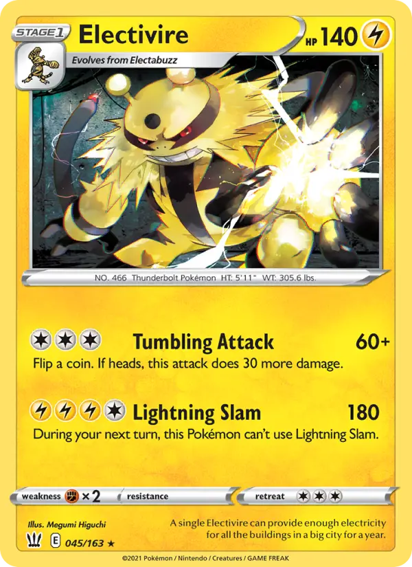 Electivire, 045/163