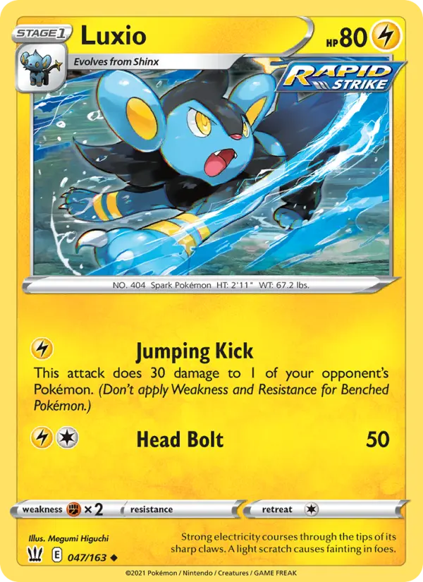 Luxio, 047/163