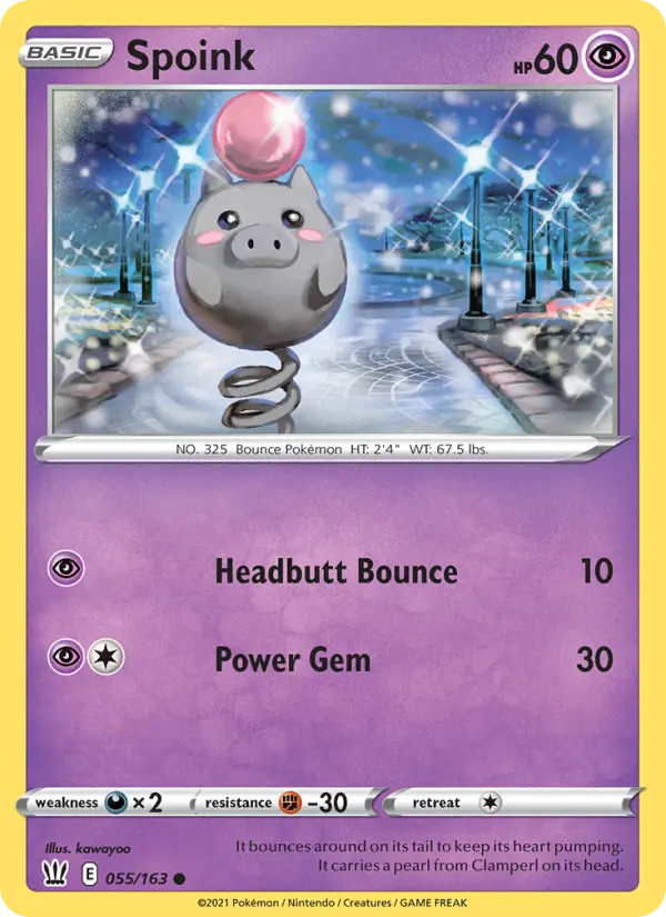 Spoink, 055/163