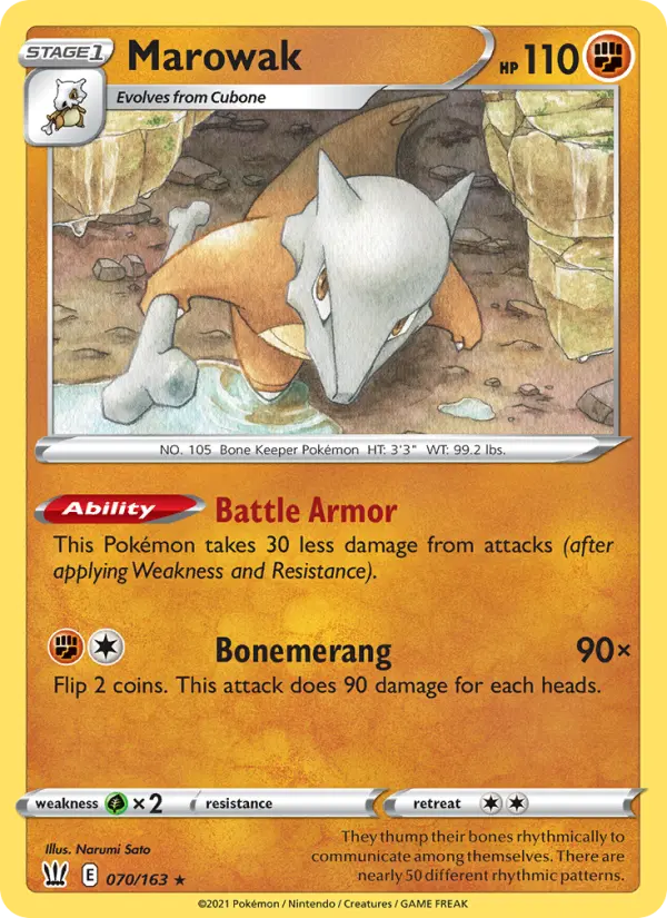 Marowak, 070/163