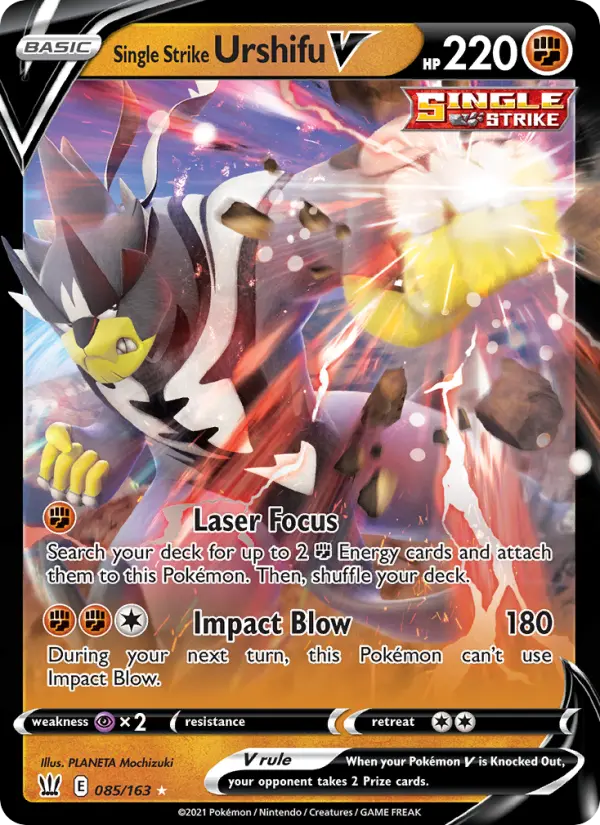 Single Strike Urshifu V, 085/163