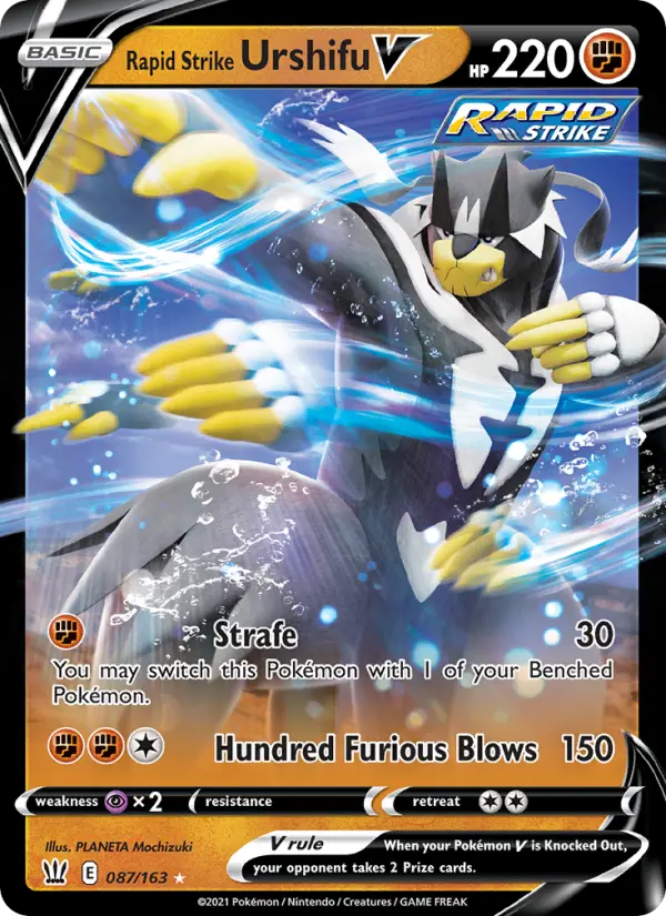 Rapid Strike Urshifu V, 087/163